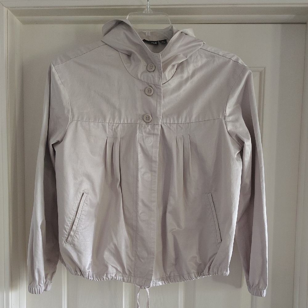 a.n.a Light Gray Hooded Jacket